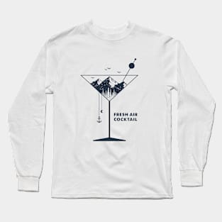 Fresh Air Cocktail Long Sleeve T-Shirt